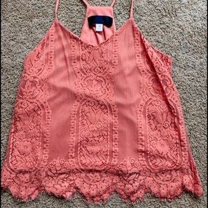 Adorable boutique tank! Worn once!!